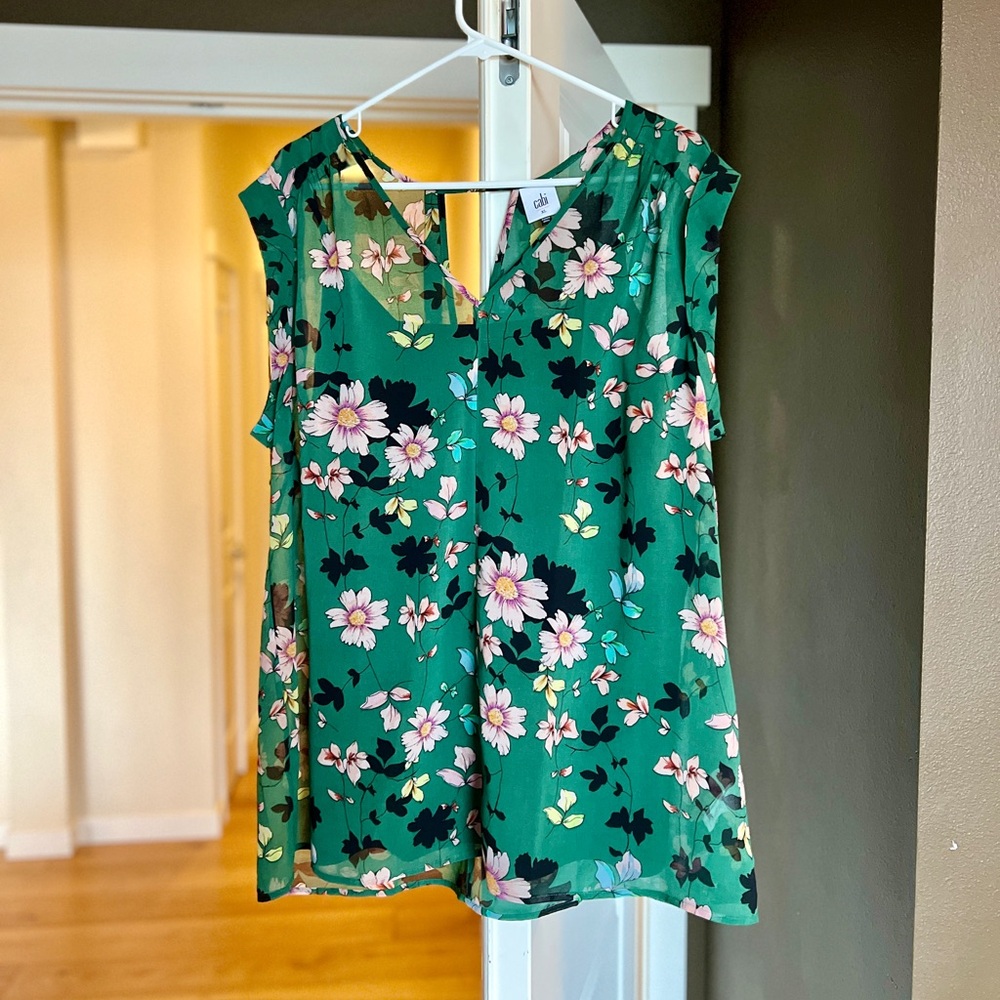 Cabi sleeveless blouse